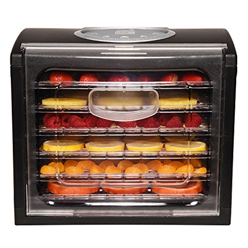 Ivation 6 Tray Countertop Digital Food Dehydrator Drying Machine Prese