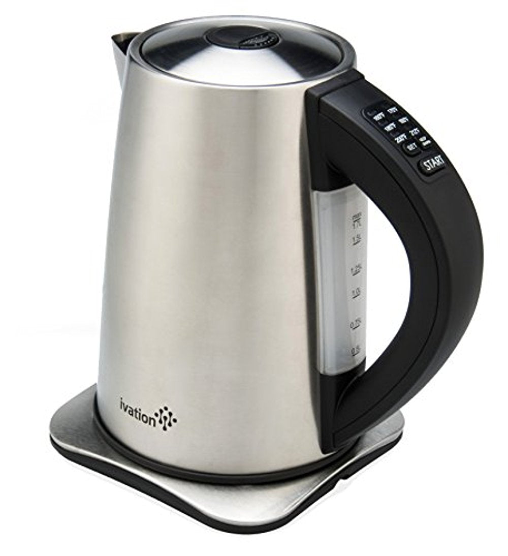 DEVISIB Electric Tea Kettle for Boiling Water Stainless Steel