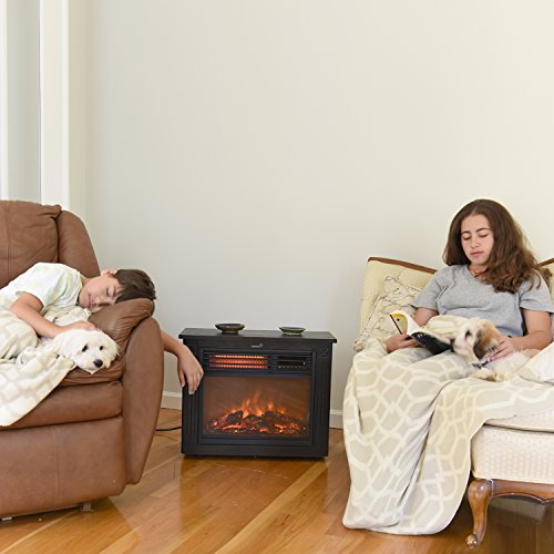 5,100 BTU Infrared Electric Fireplace – Ivation Products