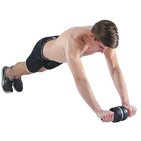 Ivation Ab Wheel Carver Roller - Fitness Smooth Workout for Abs
