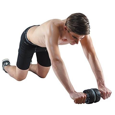 Ivation Ab Wheel Carver Roller - Fitness Smooth Workout for Abs