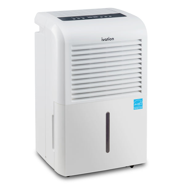 Ivation 4,500 Sq Ft Dehumidifier with Pump, Large Capacity Compressor Includes Programmable Humidity, Hose Connector, Auto Shutoff and Restart and Washable Filter (4,500 Sq Ft W/Pump)