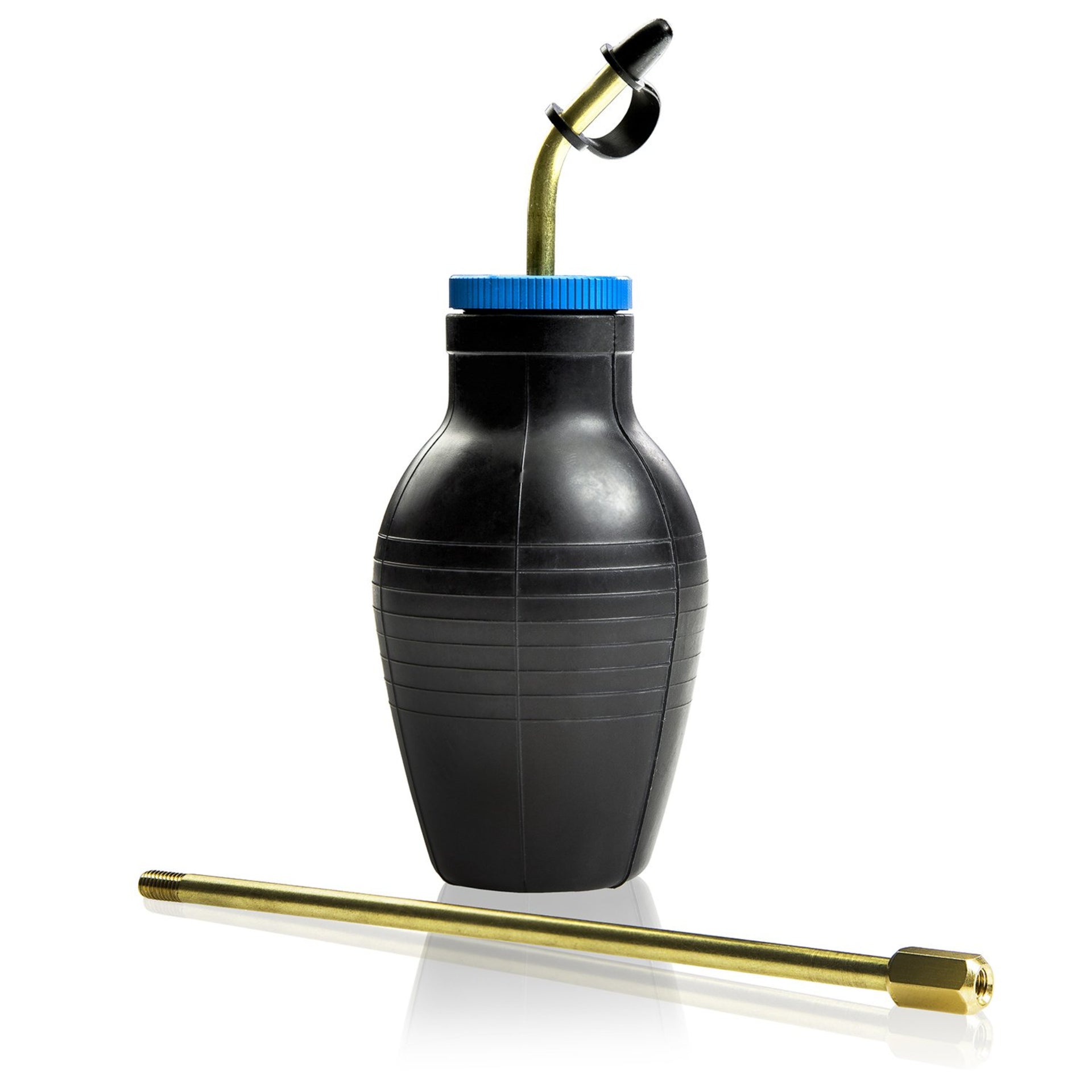 Ivation Bulb Duster, Handheld Powder Sprayer, 7" Extendable Diatomaceous Earth Applicator – Small