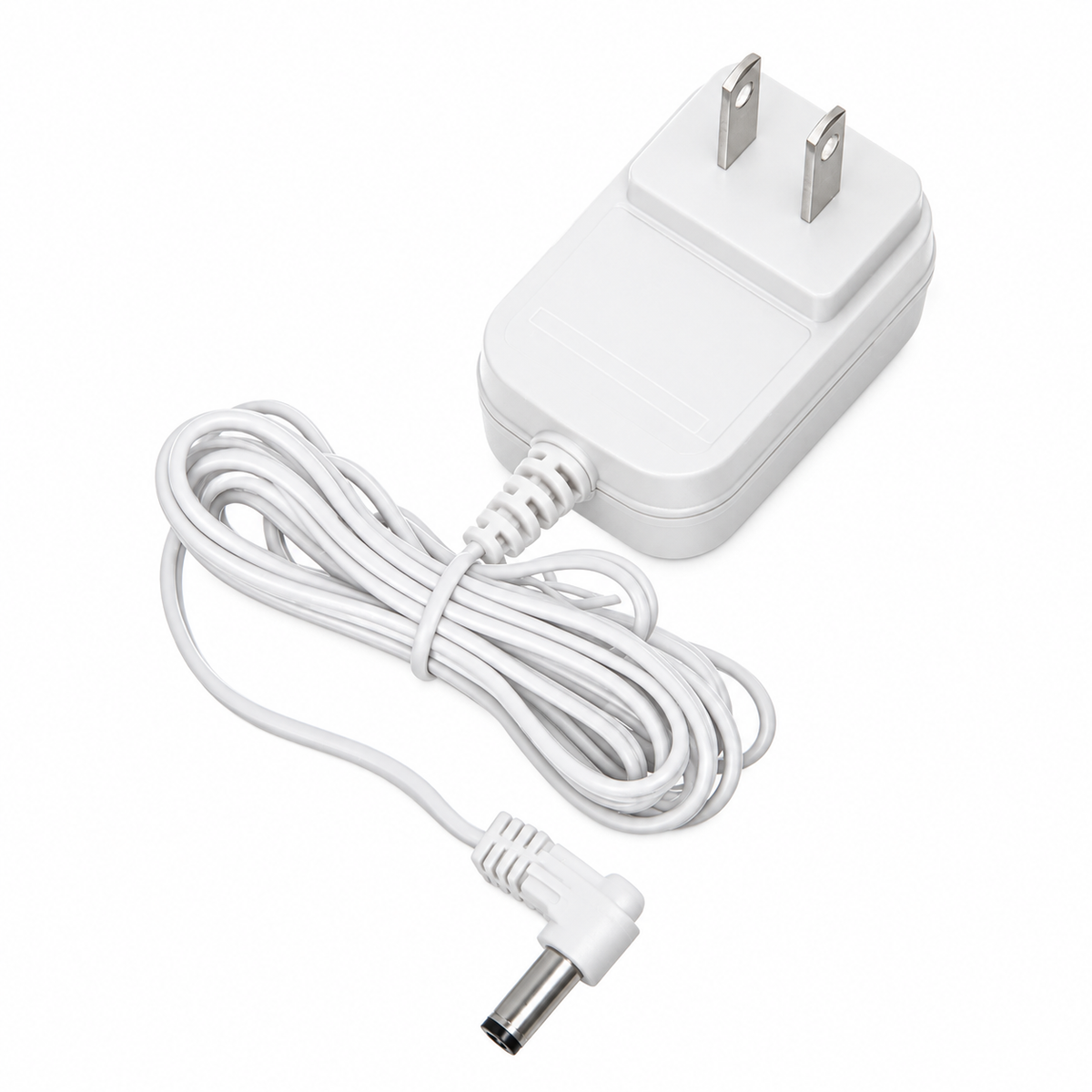 Replacement LED Clock Plug 5 Volt 1 Amp WHITE