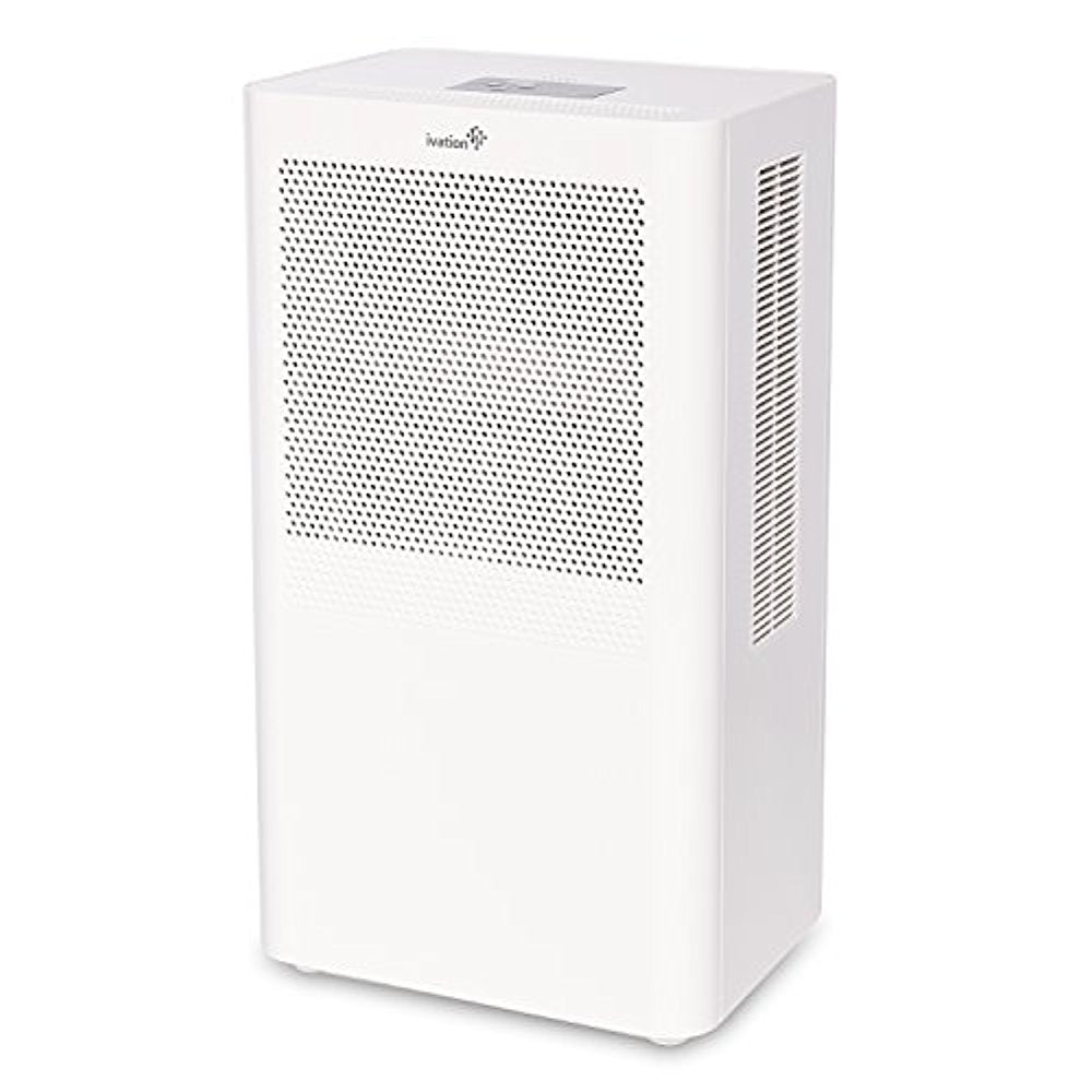 Ivation Small Compact Dehumidifier With Continuous Drain Hose