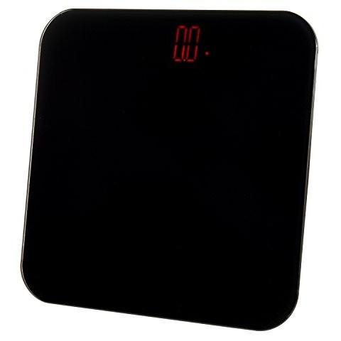 Ivation Digital Body Weight Bathroom Scale w/ Seamless Tempered Glass Top