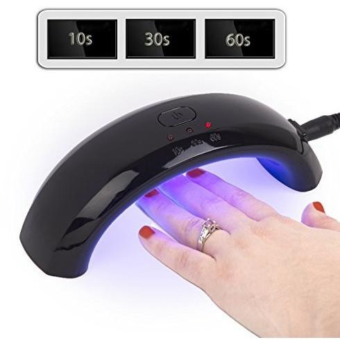 Ivation 9W Nail Led Uv Lamp Led Manicure Curing/Setting Lamp