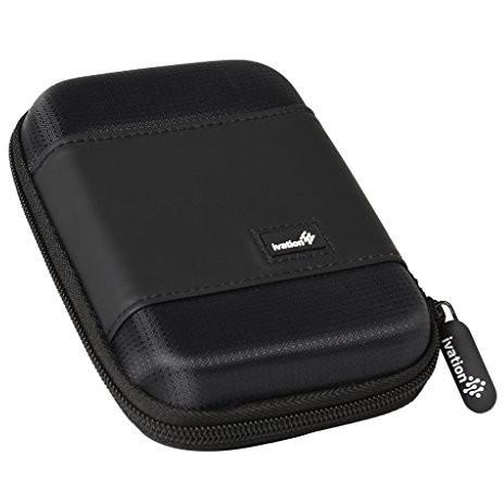 Ivation Compact Portable Hard Drive Case