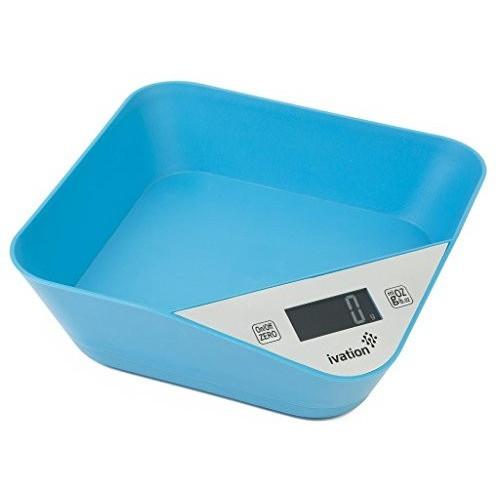 Ivation Lightweight Digital Kitchen Scale Bowl