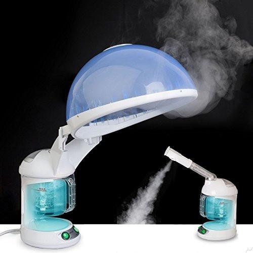 Ivation Portable Hair & Facial Steamer Sauna Hot & Cool Mist Steam System