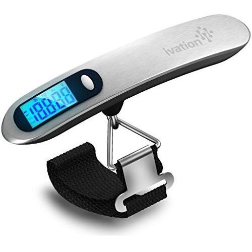 Ivation Digital Luggage Scale Handheld - 110-Pound Capacity by Ivation