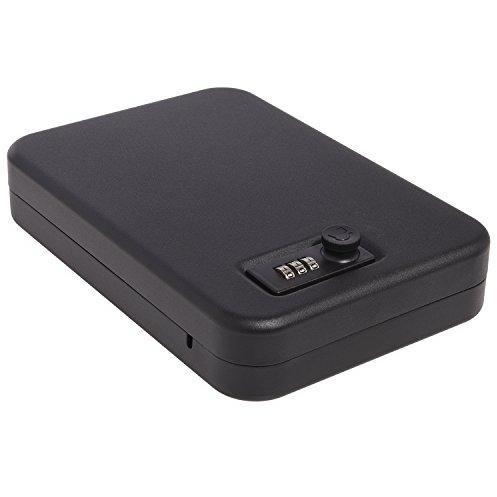 Ivation Ivation 16-Gauge Steel Lockbox with for Handgun Storage