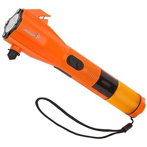 Ivation 6-In-1 Dynamo Rainproof Led Flashlight