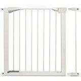 Ivation Ivation safety gate w/ Door, Easy-Close, white