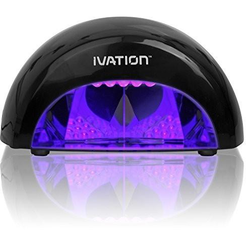 Ivation Nail Polish LED Light Dryer Acrylic Gel Shellac Manicure Curing Lamp