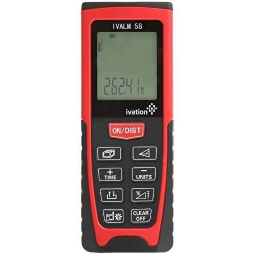 Ivation Handheld Laser Distance Measure