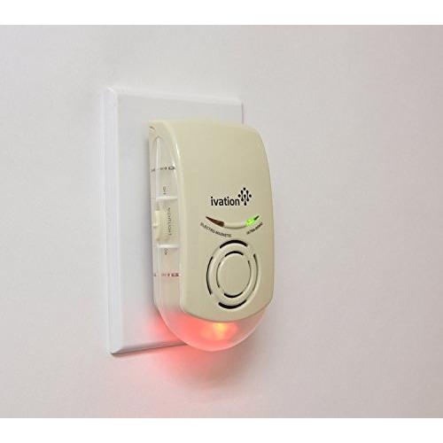 Ivation Ultrasonic & Electromagnetic Indoor Plug-In Pest Repeller