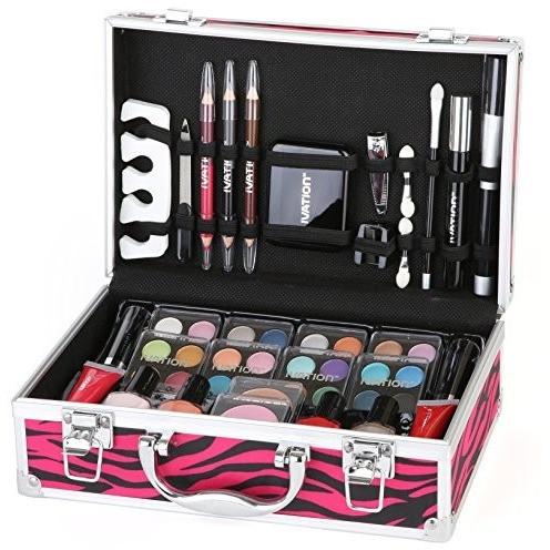 Ivation Carry All Makeup Train Case