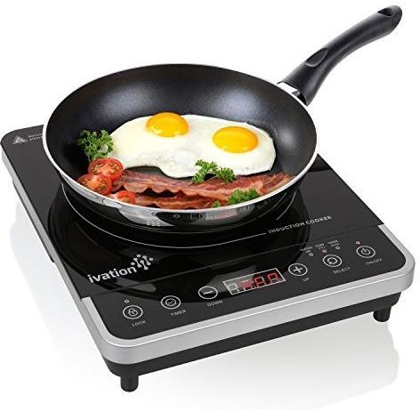 Ivation Ivation 1800 Watt Portable Induction Cooktop Countertop Burner