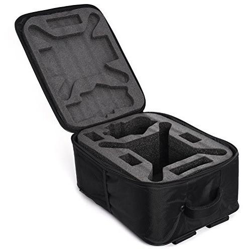 Ivation Custom Backpack For Dji Phantom 4 Quadcopter Drone & Accessories