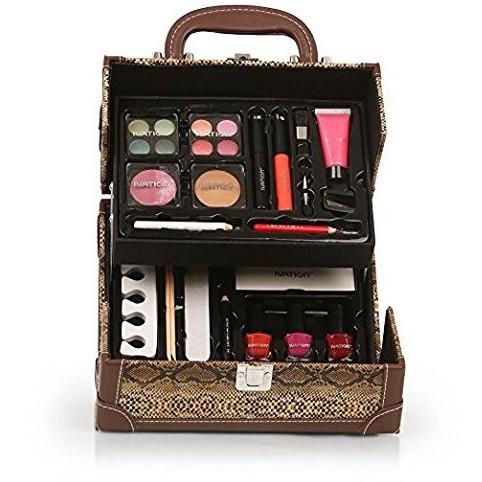 Ivation Professional Vanity Case Cosmetic Make Up Beauty Box Gift Set