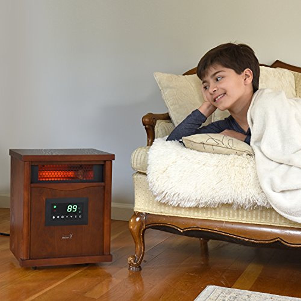 1,500 Watt Infrared Quartz Electric Space Heater – Ivation Products