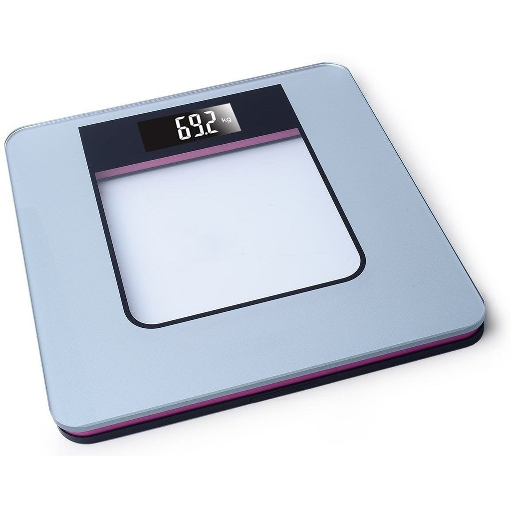 Ivation Ultra Thin LCD Tempered Glass Digital Bathroom & Gym Scale –  Ivation Products