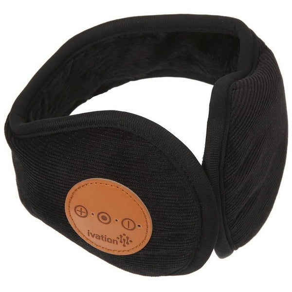 Ivation Wireless Bluetooth Earmuffs/Ear Warmers w/ Integrated Music Controls