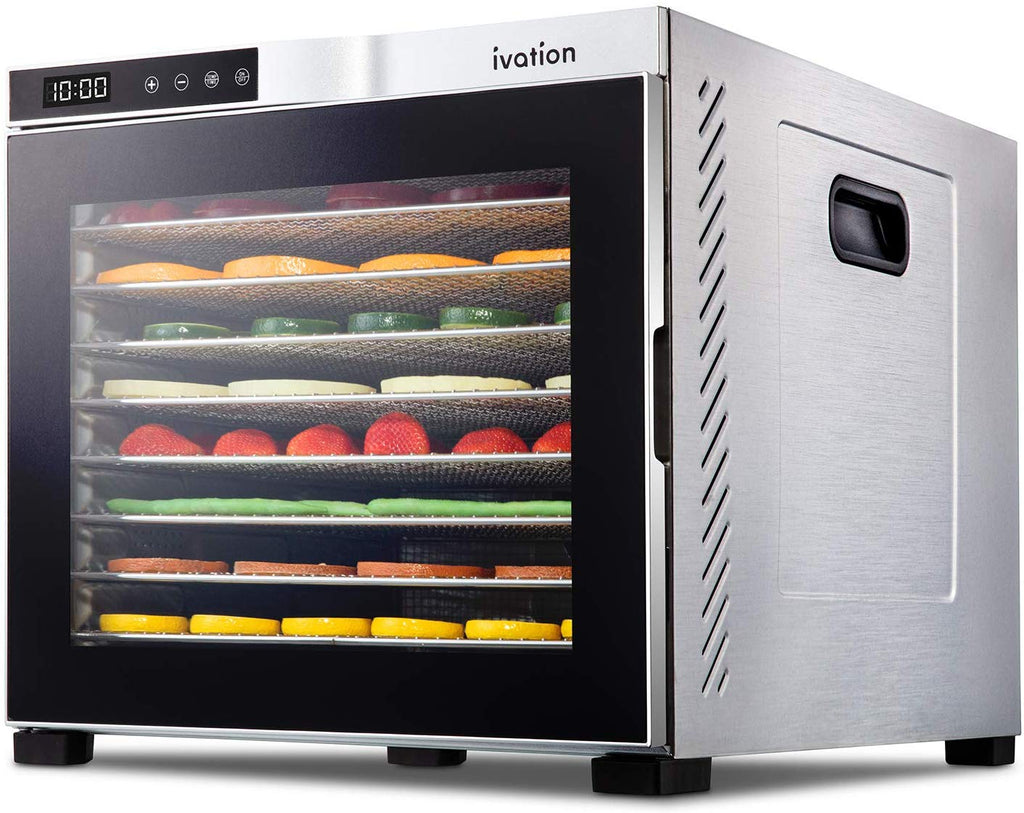 Ivation 10 Tray Electric Food Dehydrator Machine