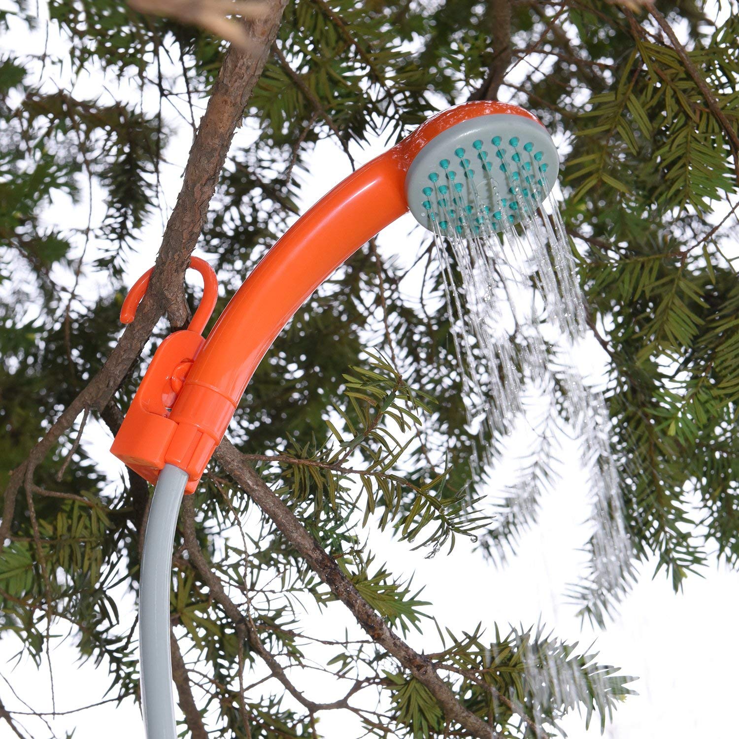 Ivation Portable Outdoor Shower, Battery Powered - Compact Handheld Re ...