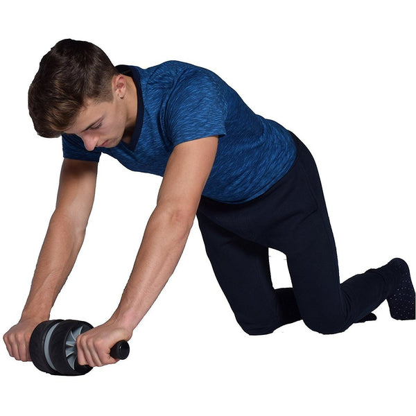 Ivation Ab Wheel Carver Roller - Fitness Smooth Workout for Abs