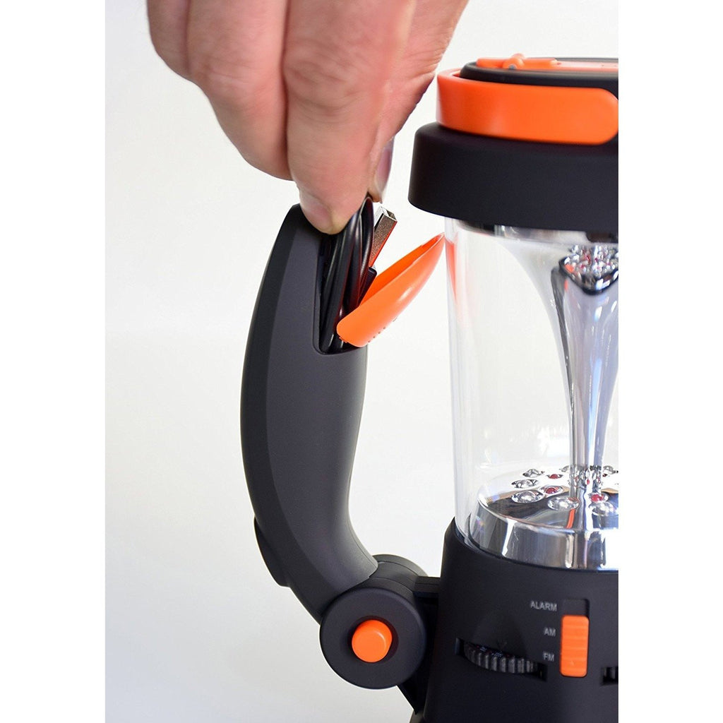 Raynic 6000 LED Camping Lantern Rechargeable, 650LM Hand Crank