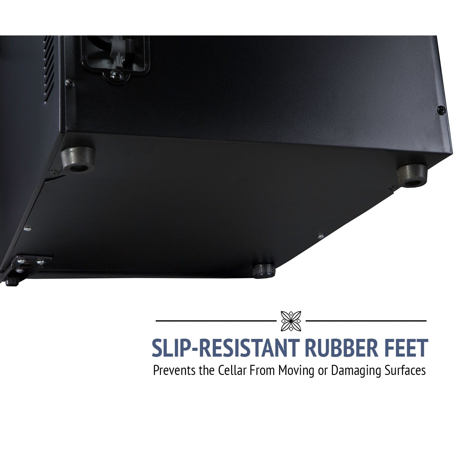 Ivation 8 Bottle Thermoelectric Wine Cooler, Quiet Freestanding Wine F